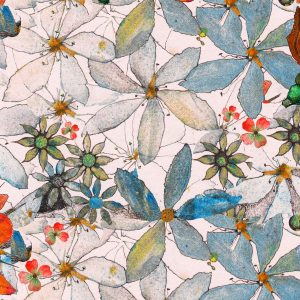 1827 tatty Printed Flowers 2